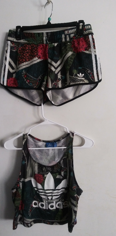 Adidas farm Matching set- jungle print